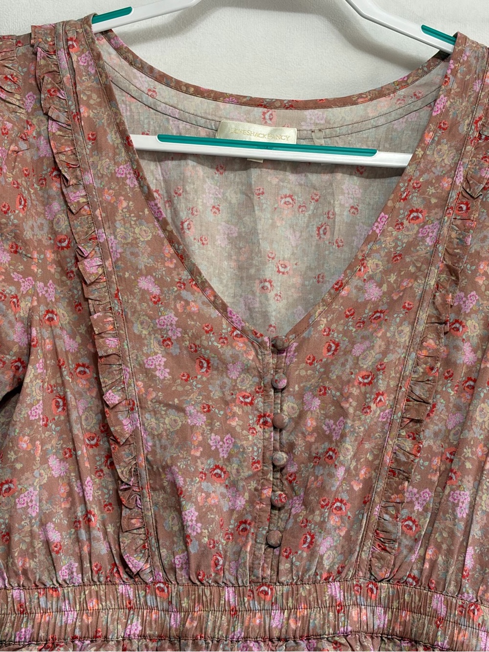 LoveShackFancy Roth Dress Pink Small - Picture 4 of 14